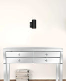 Minimalist Matte Black Wall Sconce - Homeroots - Flyclothing LLC