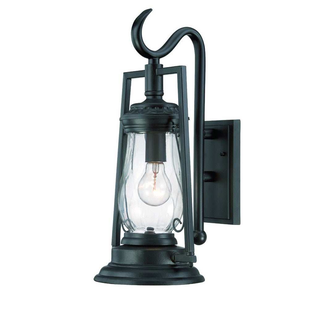 Matte Black Oil Lamp Wall Light - Homeroots - Flyclothing LLC