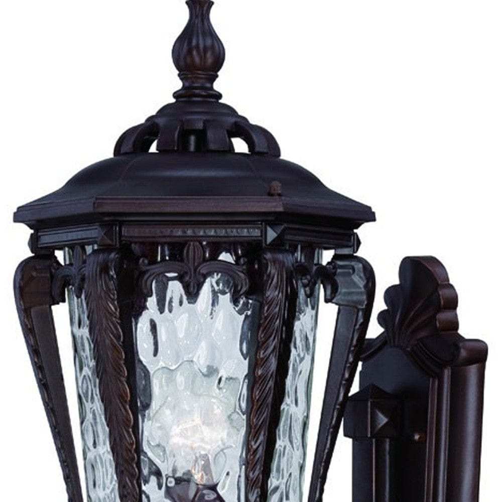 Stratford 1-Light Architectural Bronze Wall Light - Homeroots - Flyclothing LLC