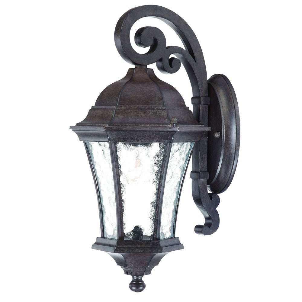 Antique Black Tapered Hanging Lantern Wall Light - Homeroots - Flyclothing LLC