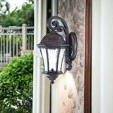 Antique Black Tapered Hanging Lantern Wall Light - Homeroots - Flyclothing LLC