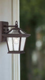 Antique Bronze Birdhouse Shape Outdoor Wall Light - Homeroots - Flyclothing LLC
