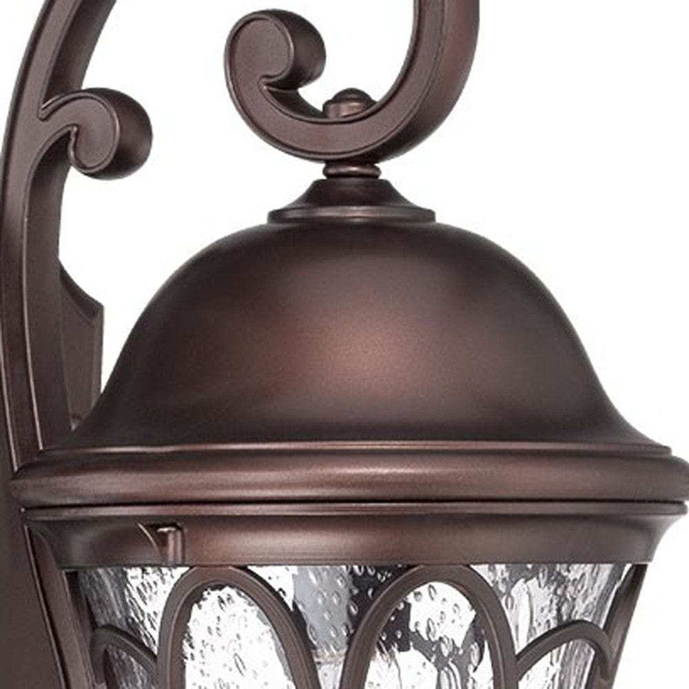 Bronze Tapered Goblet Wall Light - Homeroots - Flyclothing LLC