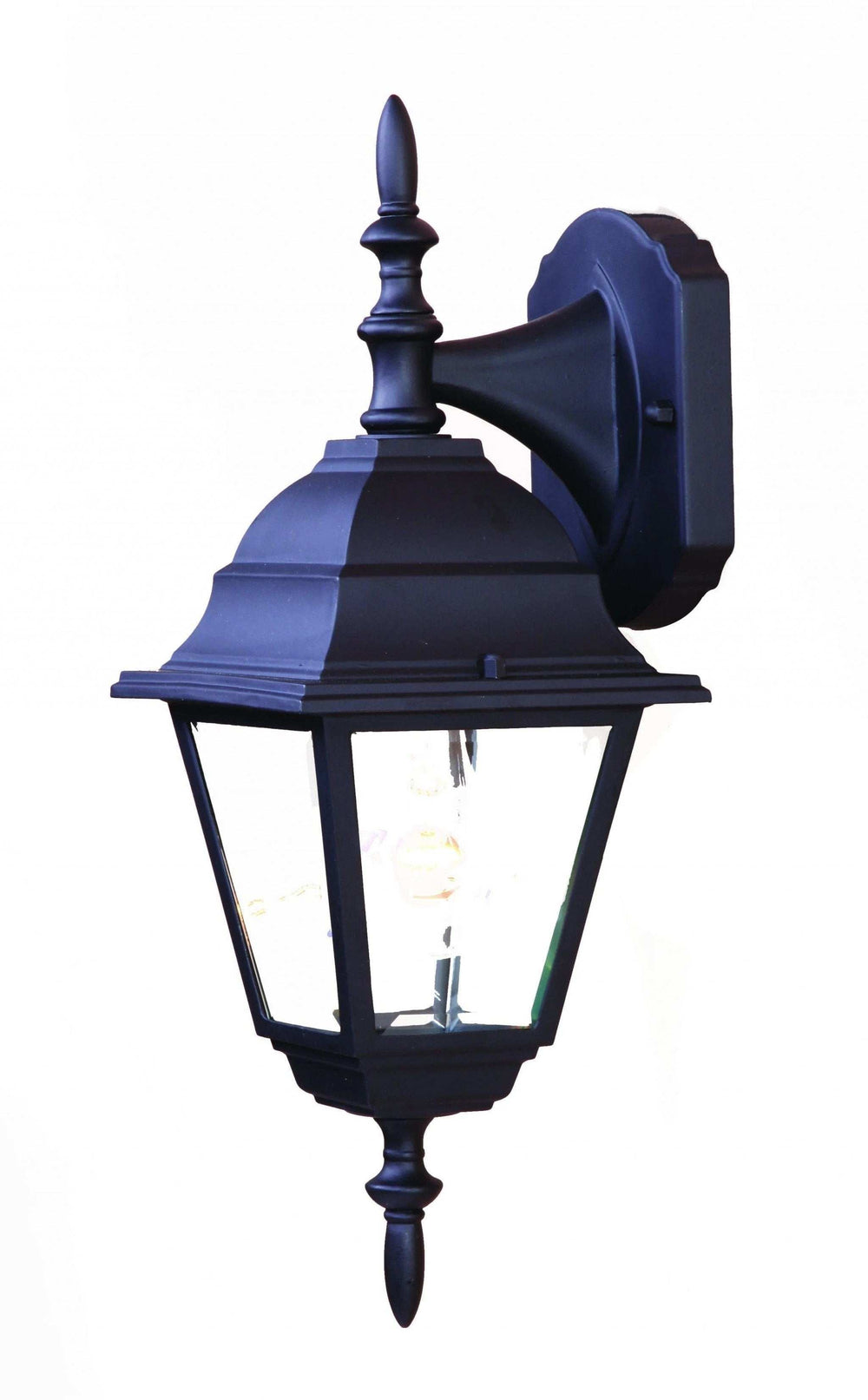 Black Swing Arm Outdoor Wall Light - Homeroots - Flyclothing LLC