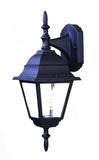 Black Swing Arm Outdoor Wall Light - Homeroots - Flyclothing LLC