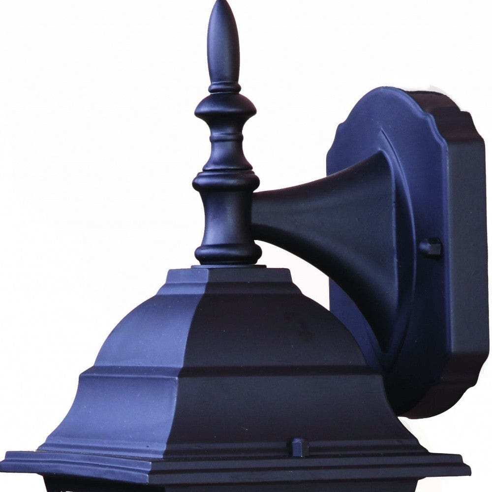 Black Swing Arm Outdoor Wall Light - Homeroots - Flyclothing LLC
