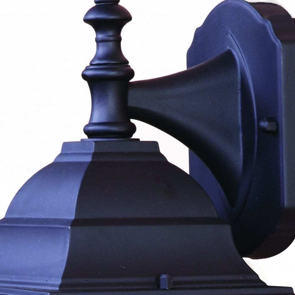 Black Swing Arm Outdoor Wall Light - Homeroots - Flyclothing LLC