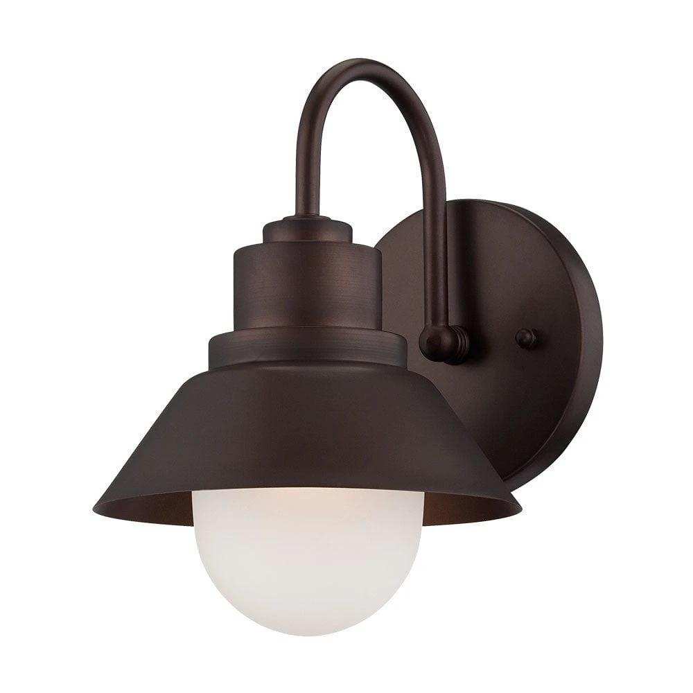 Bronze Lamp Shade Wall Light - Homeroots - Flyclothing LLC