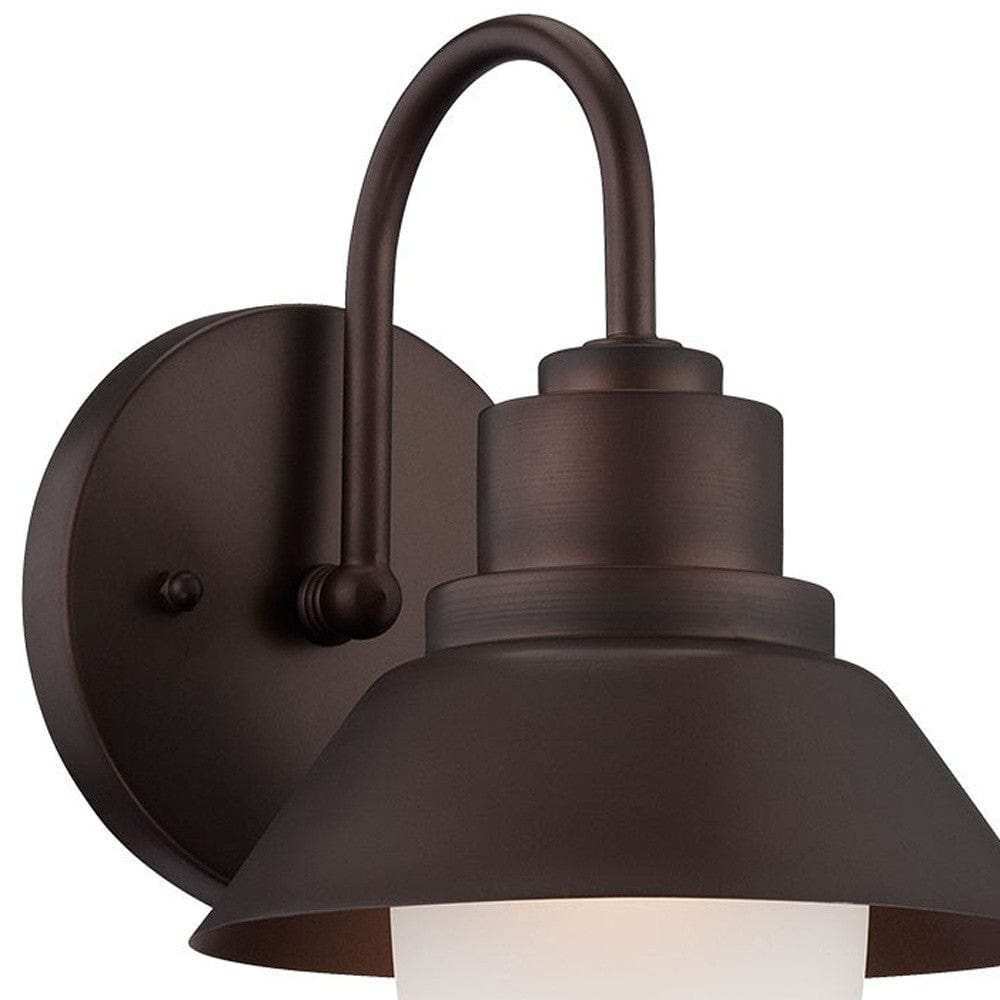 Bronze Lamp Shade Wall Light - Homeroots - Flyclothing LLC