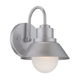 Brushed Silver Lamp Shade Wall Light - Homeroots - Flyclothing LLC