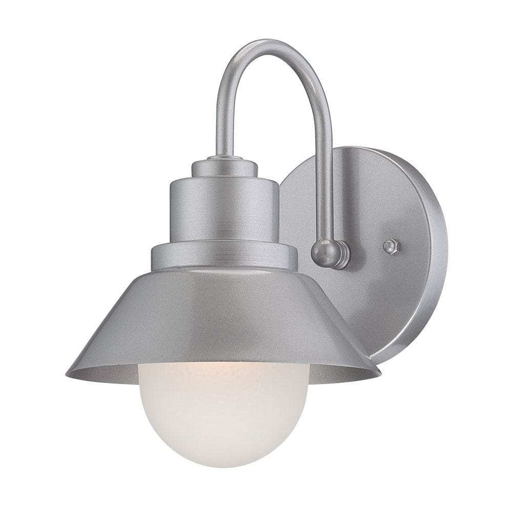 Brushed Silver Lamp Shade Wall Light - Homeroots - Flyclothing LLC