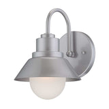 Brushed Silver Lamp Shade Wall Light - Homeroots - Flyclothing LLC