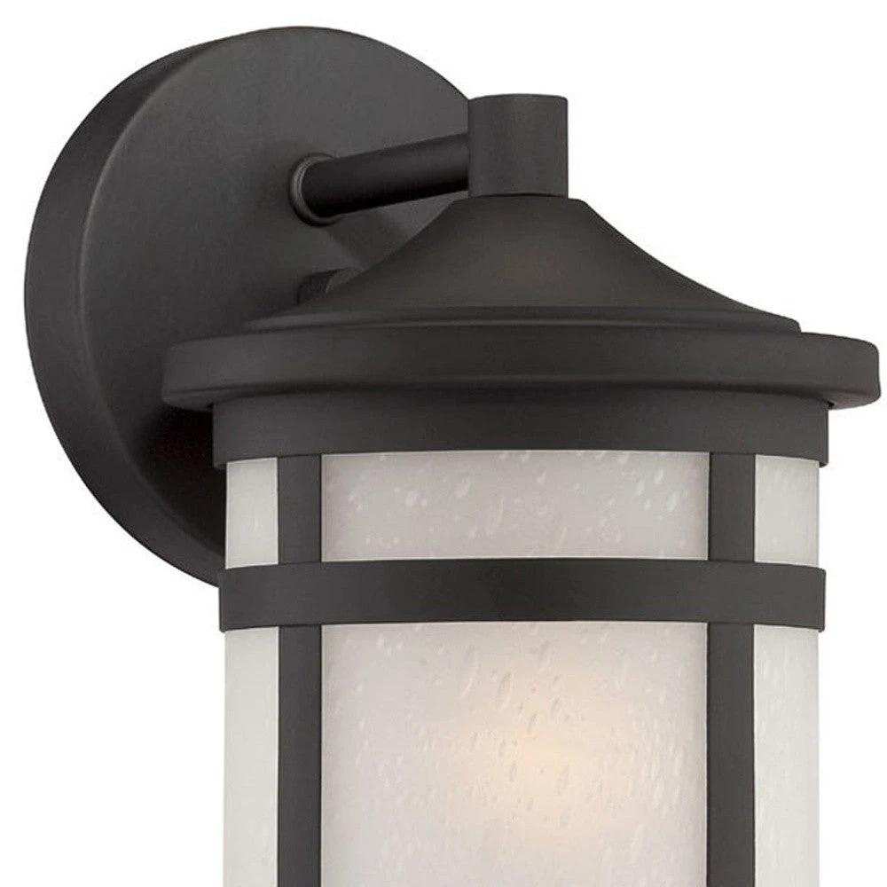 Matte Black Hanging Lantern Shape Wall Light - Homeroots - Flyclothing LLC