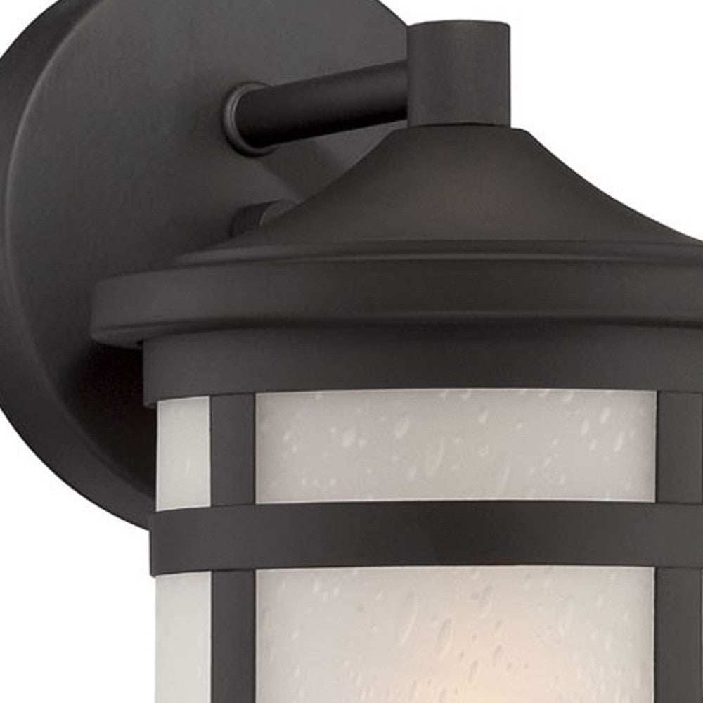 Matte Black Hanging Lantern Shape Wall Light - Homeroots - Flyclothing LLC