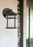 Matte Black Hanging Lantern Shape Wall Light - Homeroots - Flyclothing LLC