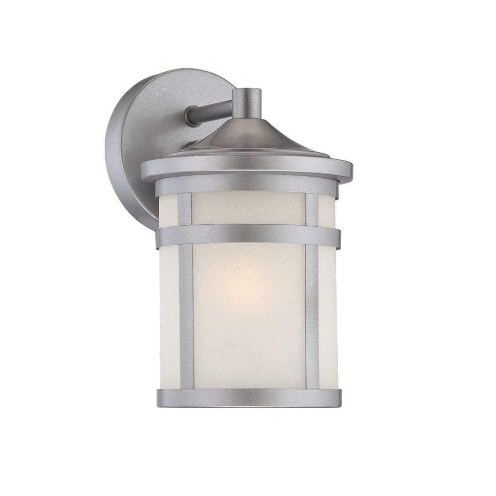 Brushed Silver Hanging Lantern Shape Wall Light - Homeroots - Flyclothing LLC