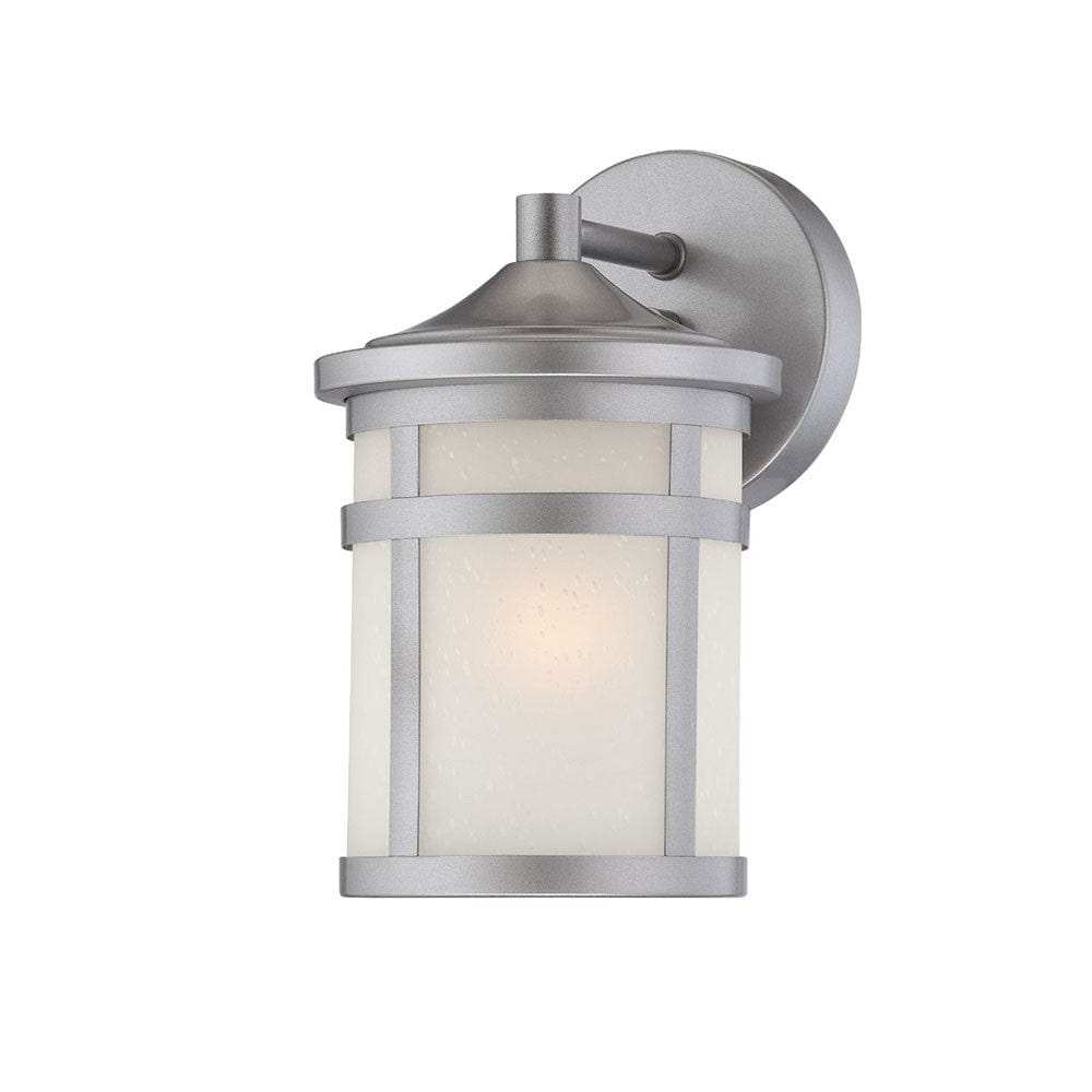 Brushed Silver Hanging Lantern Shape Wall Light - Homeroots - Flyclothing LLC