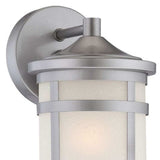 Brushed Silver Hanging Lantern Shape Wall Light - Homeroots - Flyclothing LLC