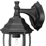 Matte Black Hanging Globe Lantern Wall Light - Homeroots - Flyclothing LLC