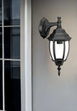 Matte Black Hanging Globe Lantern Wall Light - Homeroots - Flyclothing LLC