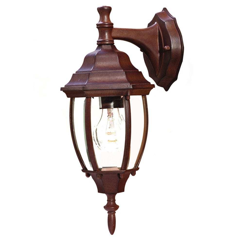 Dark Brown Hanging Globe Lantern Wall Light - Homeroots - Flyclothing LLC