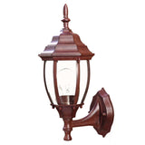 Dark Brown Globe Lantern Wall Light - Homeroots - Flyclothing LLC