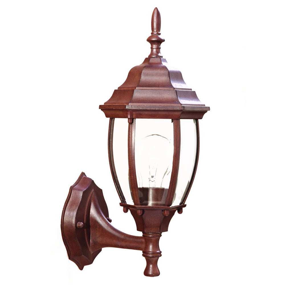 Dark Brown Globe Lantern Wall Light - Homeroots - Flyclothing LLC