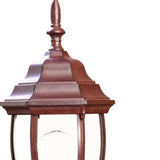 Dark Brown Globe Lantern Wall Light - Homeroots - Flyclothing LLC