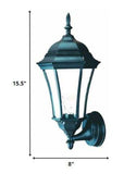 Matte Black Carousel Lantern Wall Light - Homeroots - Flyclothing LLC