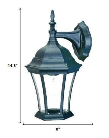 Matte Black Hanging Carousel Lantern Wall Light - Homeroots - Flyclothing LLC