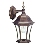 Dark Brown Hanging Carousel Lantern Wall Light - Homeroots - Flyclothing LLC
