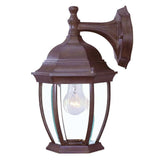 Dark Brown Wide Hanging Lantern Wall Light - Homeroots - Flyclothing LLC