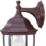 Dark Brown Wide Hanging Lantern Wall Light - Homeroots - Flyclothing LLC