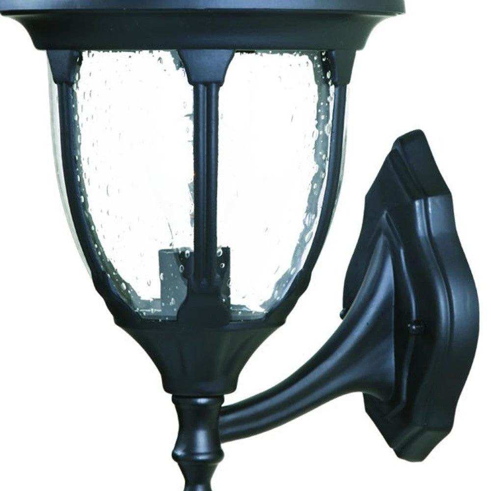 Matte Black Lamp Shape Wall Light - Homeroots - Flyclothing LLC