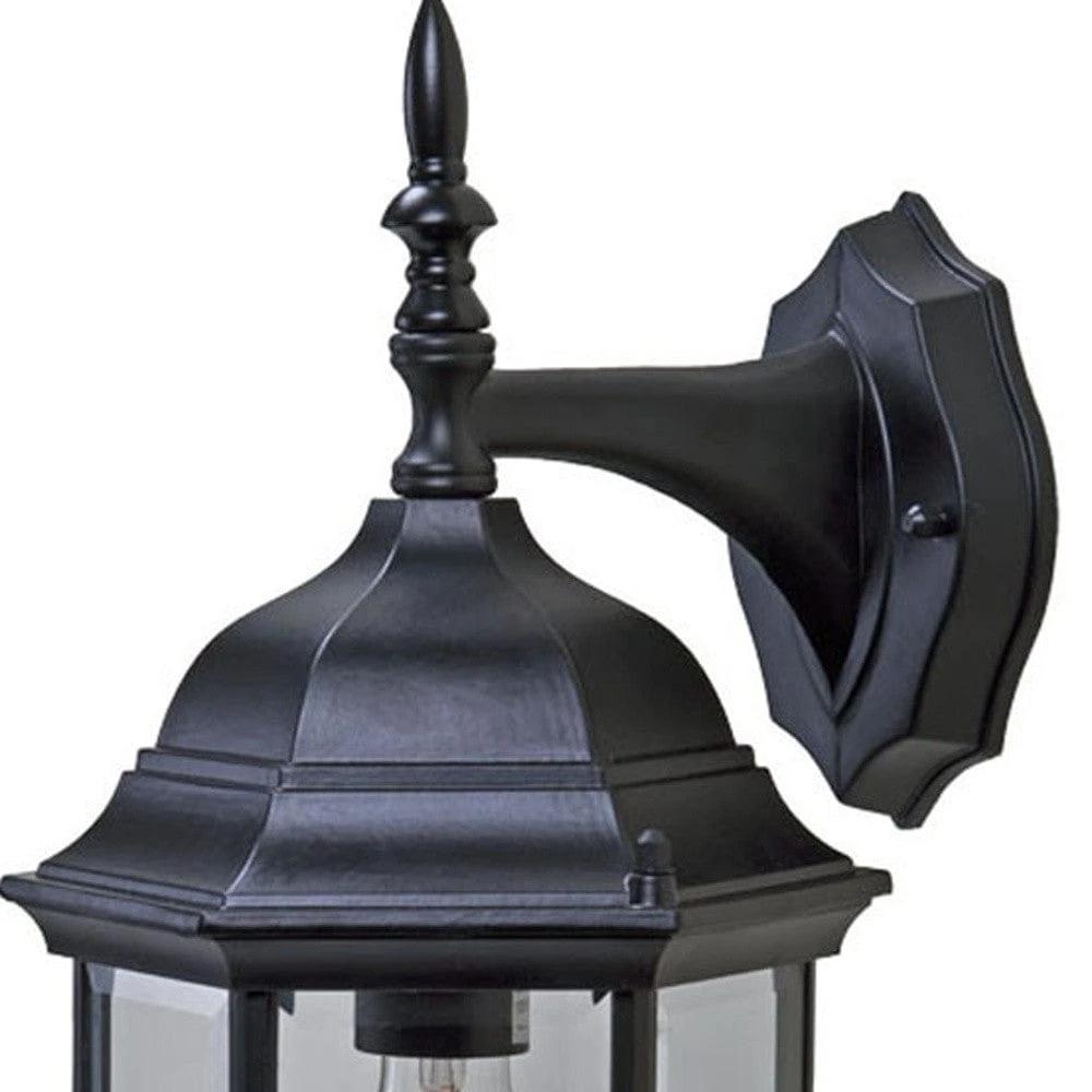 XL White Clear Glass Swing Arm Wall Light - Homeroots - Flyclothing LLC