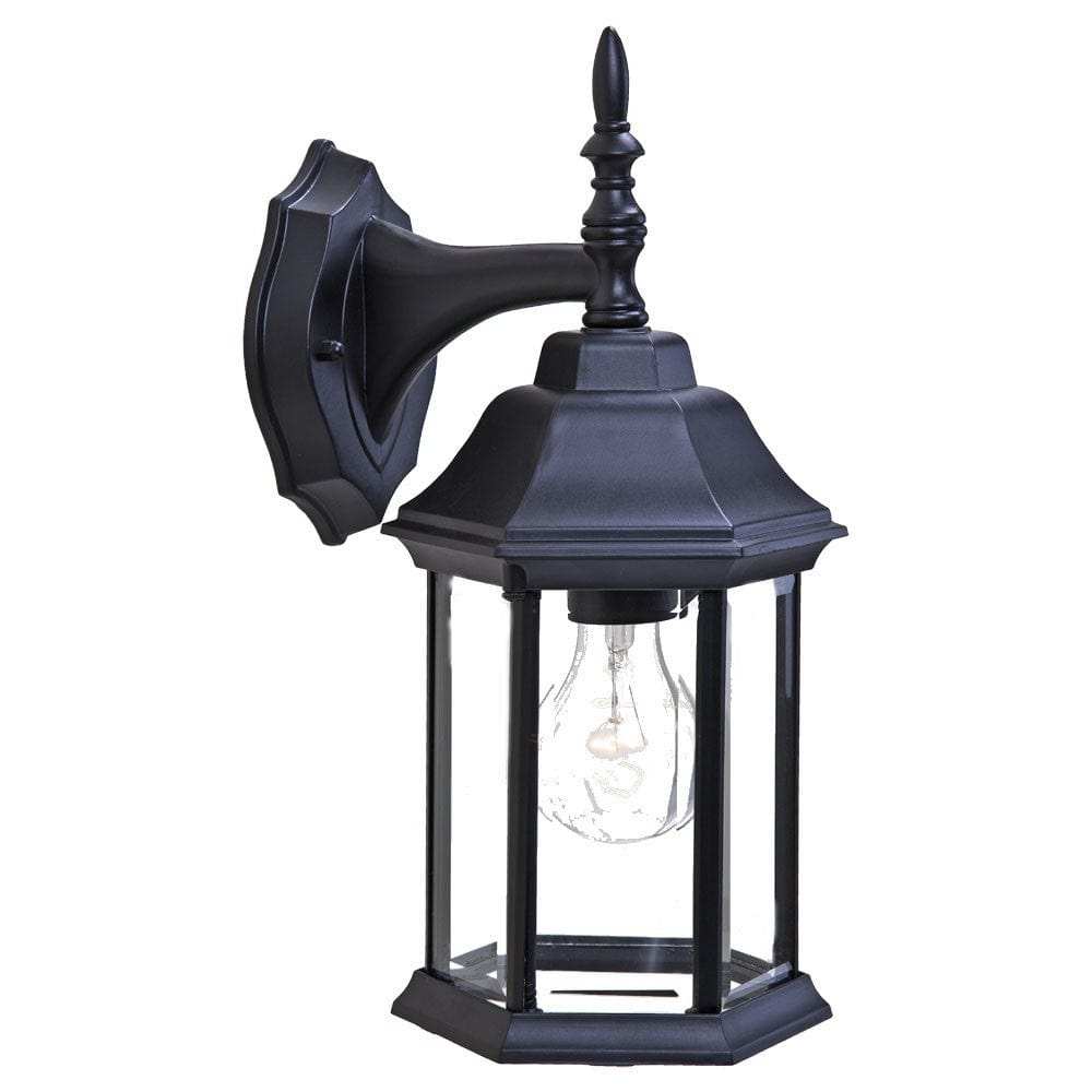 White Clear Glass Swing Arm Wall Light - Homeroots - Flyclothing LLC