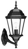 Matte Black Swing Arm Lantern Wall Light - Homeroots - Flyclothing LLC