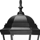 Matte Black Swing Arm Lantern Wall Light - Homeroots - Flyclothing LLC