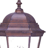 Dark Brown Swing Arm Lantern Wall Light - Homeroots - Flyclothing LLC