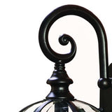 Matte Black Eastern Lantern Wall Light - Homeroots - Flyclothing LLC