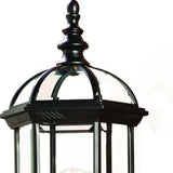 Matte Black Cylindrical Lantern Wall Light - Homeroots - Flyclothing LLC