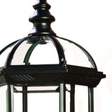 Matte Black Cylindrical Lantern Wall Light - Homeroots - Flyclothing LLC