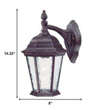 Two Light Brown Hanging Carousel Wall Light - Homeroots - Flyclothing LLC