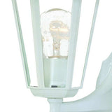 White Glass Lantern Wall Light - Homeroots - Flyclothing LLC