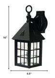 Matte Black House Shaped Wall Light - Homeroots - Flyclothing LLC