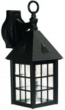 Matte Black House Shaped Wall Light - Homeroots - Flyclothing LLC