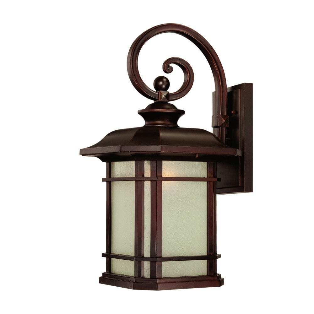 Somerset 1-Light Architectural Bronze Wall Light - Homeroots - Flyclothing LLC