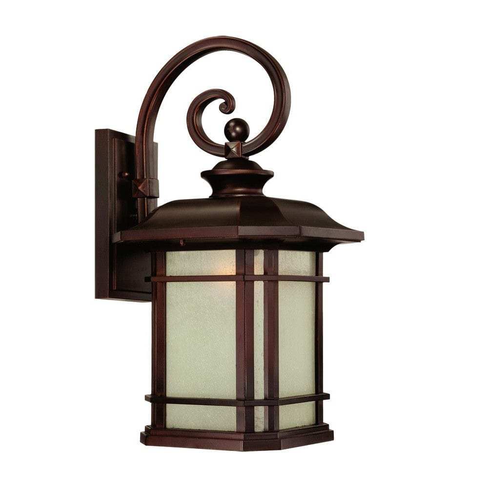 Somerset 1-Light Architectural Bronze Wall Light - Homeroots - Flyclothing LLC