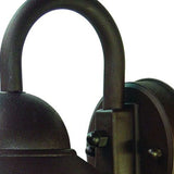 Antique Bronze Three Tier Lamp Shade Outdoor Wall Light - Homeroots - Flyclothing LLC