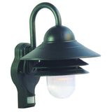 Matte Black Motion Sensor Outdoor Wall Light - Homeroots - Flyclothing LLC